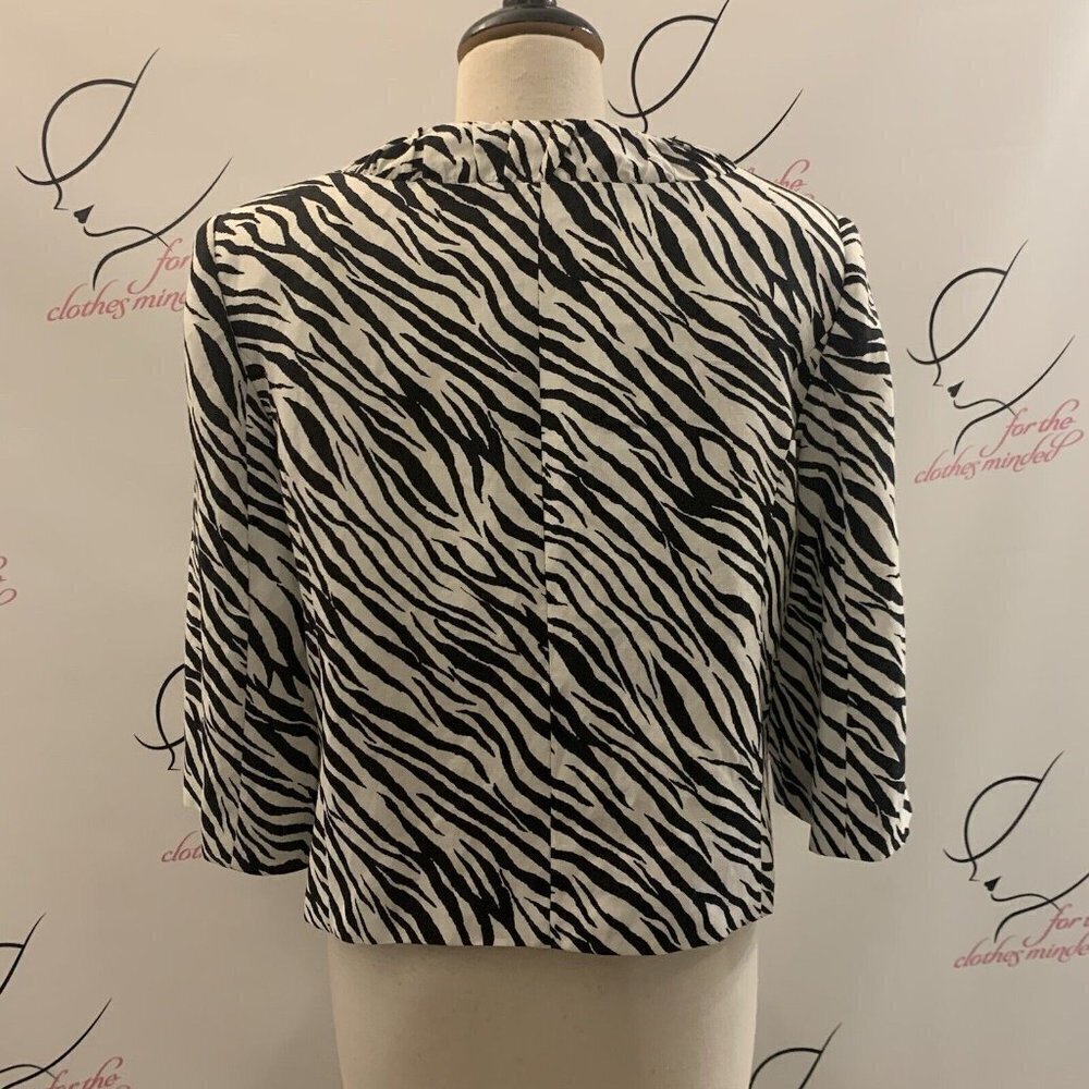 Chapter One. Size 4?? (M). Lined Zebra Print 3/4 … - image 5